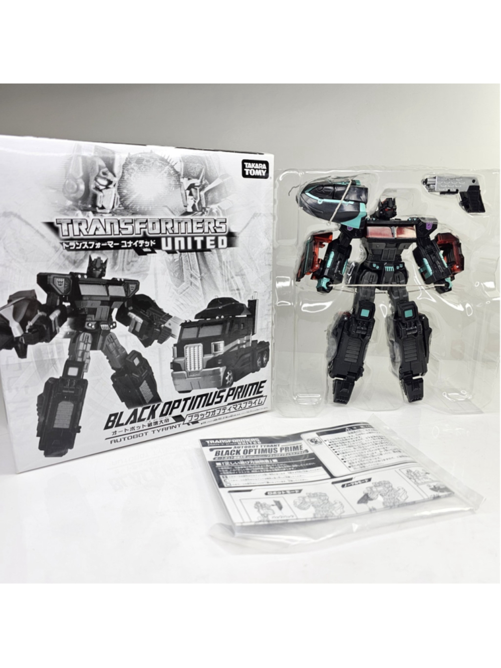 Transformers United Black Optimus Prime Tyrant Tokyo Toy Show 2012 Exclusive TT